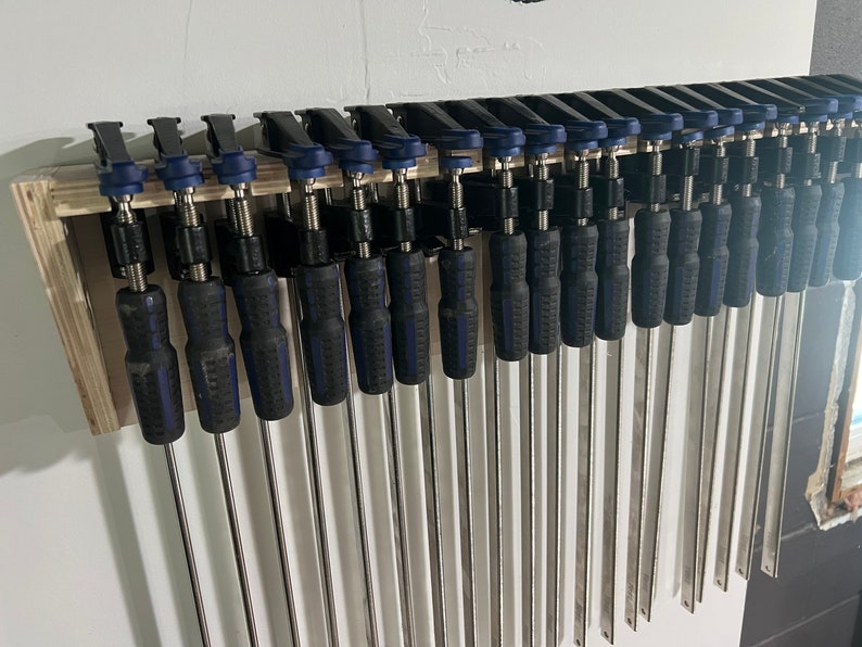 Cnc Clamp Rack - Pre-programmed, Vectric, Vcarve, Toolpath - Etsy