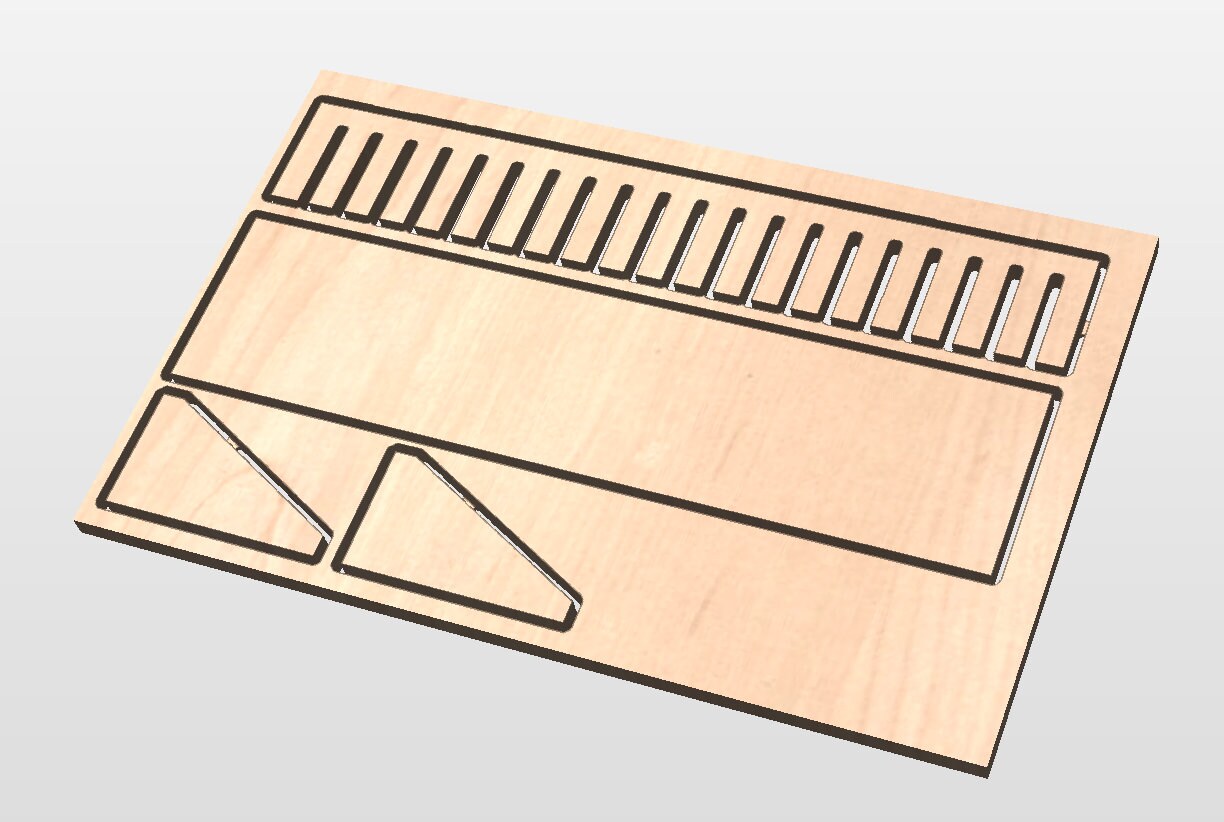 Cnc Clamp Rack - Pre-programmed, Vectric, Vcarve, Toolpath - Etsy