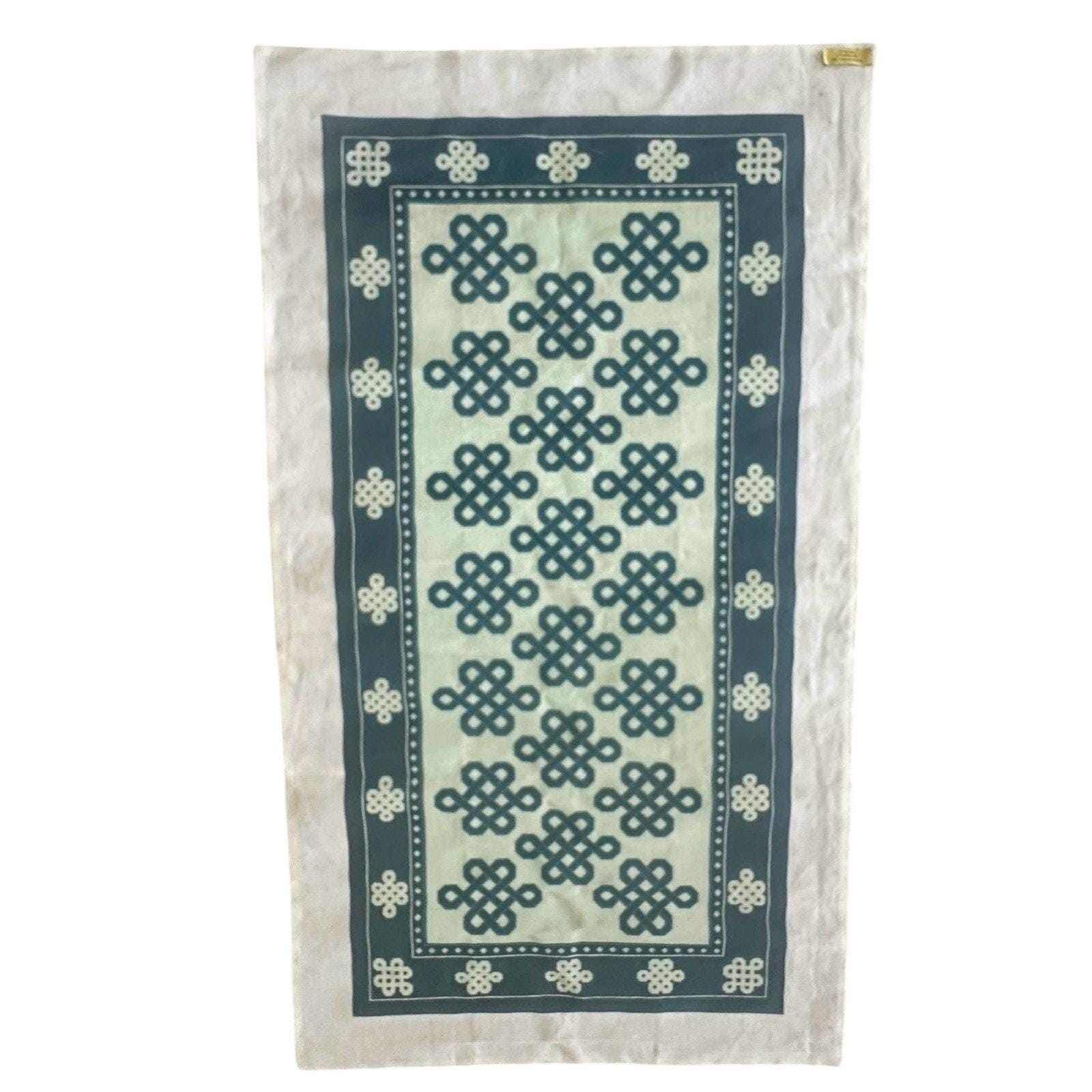 Rare Maggie Lane Eternal Knot Needlepoint Canvas + Rug & Wall Hanging Book