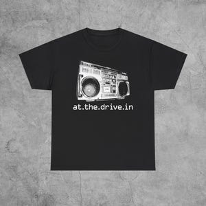 At the Drive in Relationship of Command Boombox T-shirt / ATDI