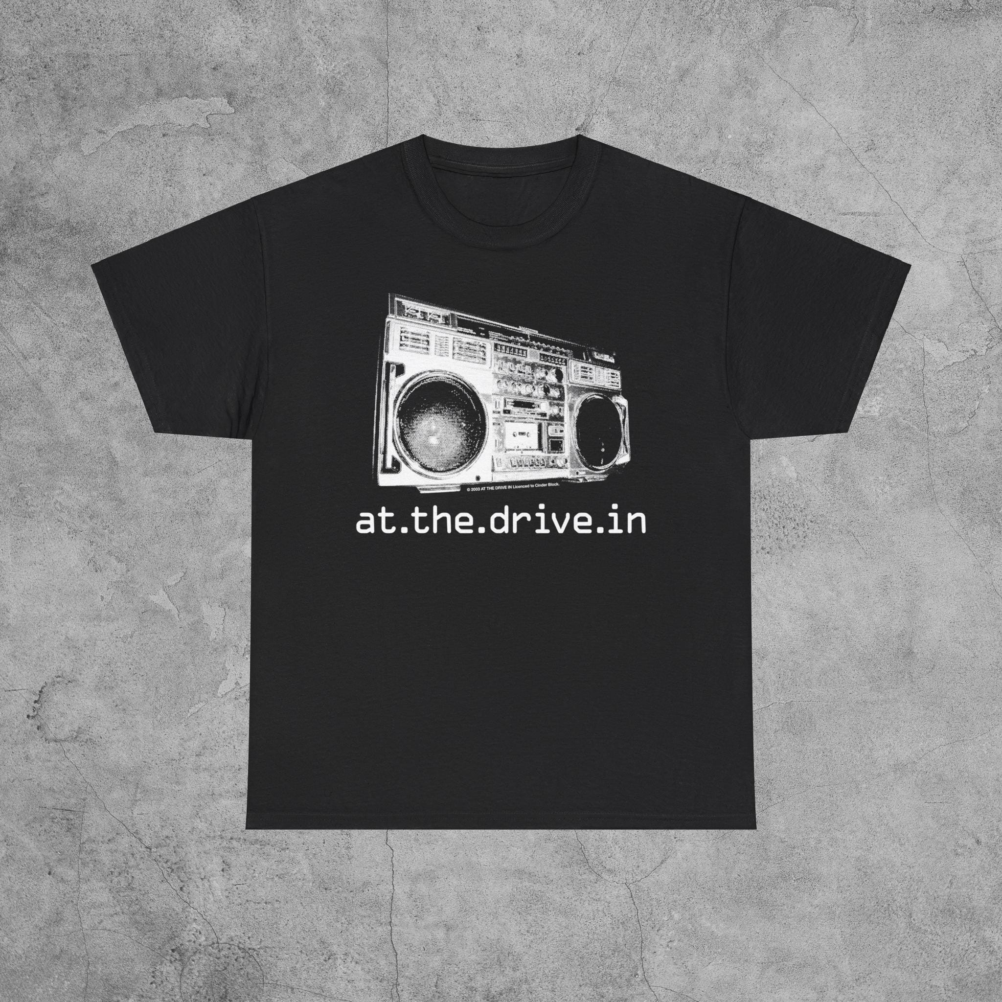 Vintage at the Drive in Band Shirt at the Drive-in Gas Mask