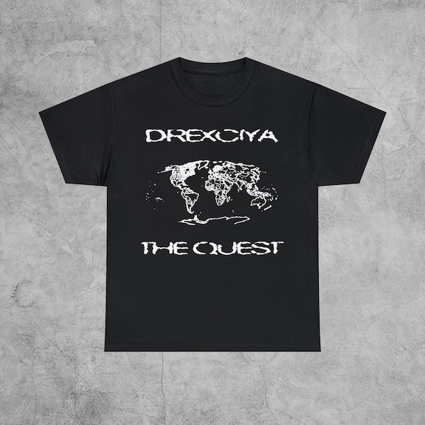 Drexciya The Quest T-Shirt / Underground Resistance Cybotron Stingray Moodymann Kraftwerk Aphex Twin Techno Electro 90s Classic House Tee