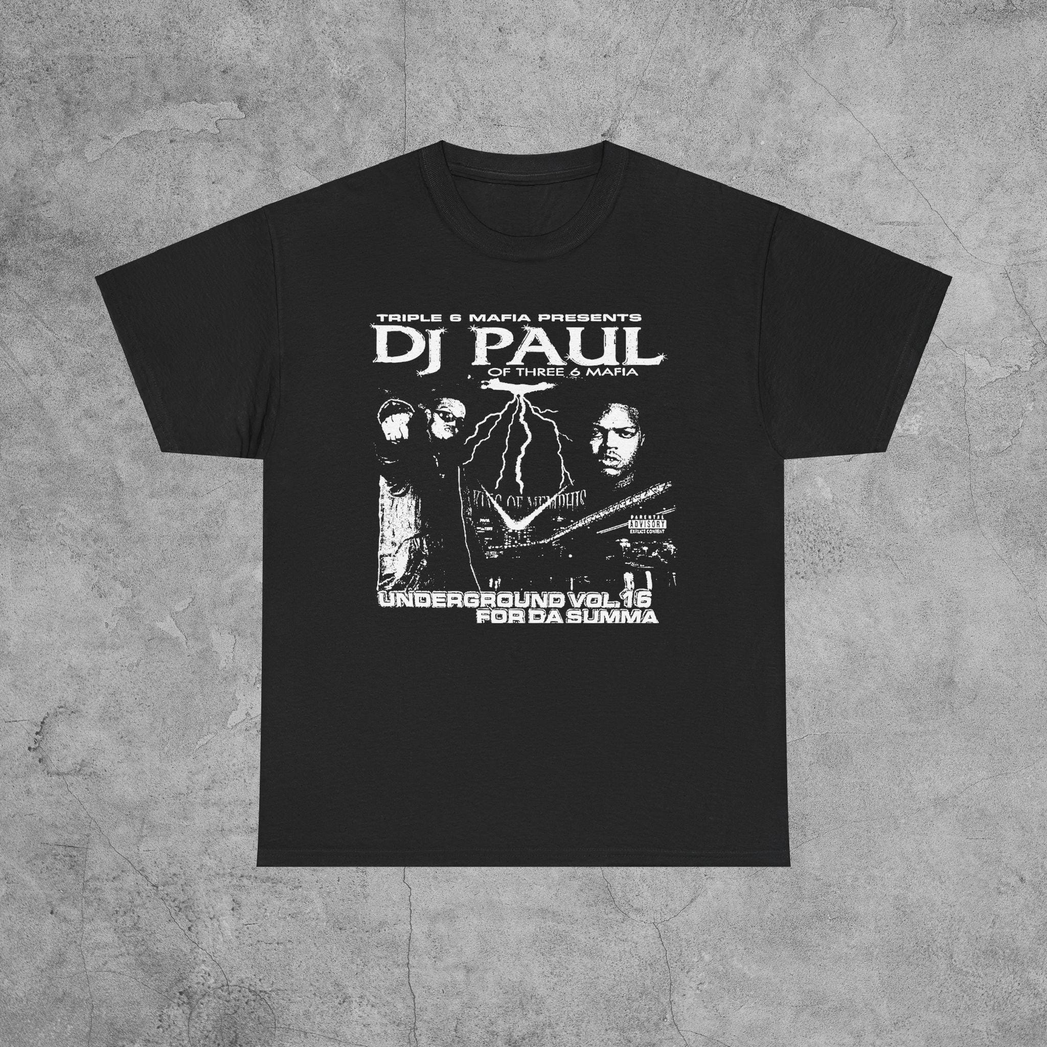DJ Paul Underground for Da Summa T-shirt / Three Six Triple 6