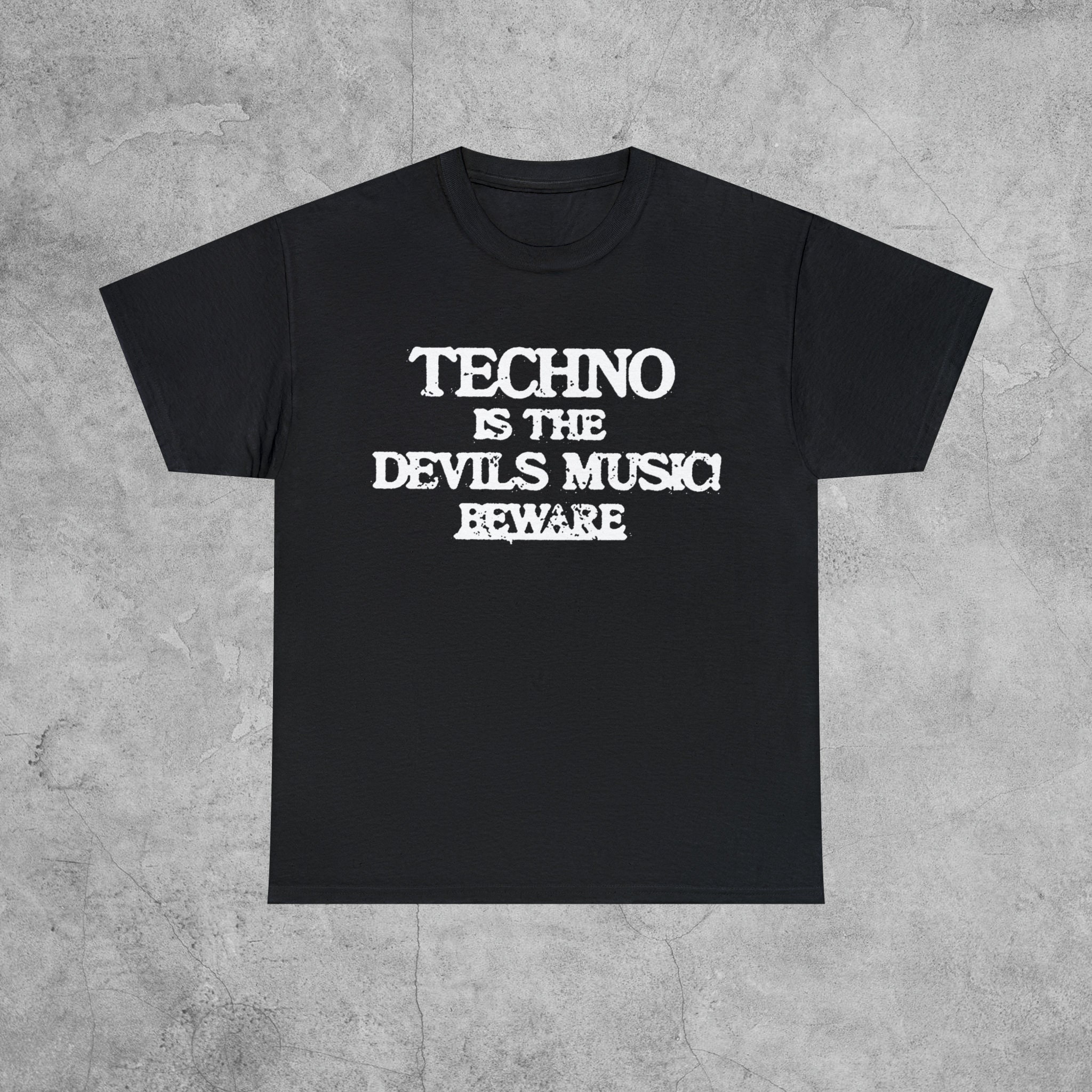Techno is the Devil's Music T-shirt / Drexciya Underground Techno is the Devil's Music T-shirt / Drexciya Underground