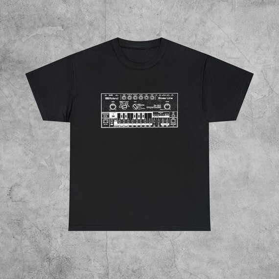 Roland Tb-303 Synthesizer Acid Techno House Adult T-Shirt Roland Tb-303 Synthesizer Acid Techno House Adult T-Shirt