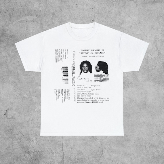 Tommy Wright III Runnin N Gunnin T-shirt / Triple Three 6 Mafia