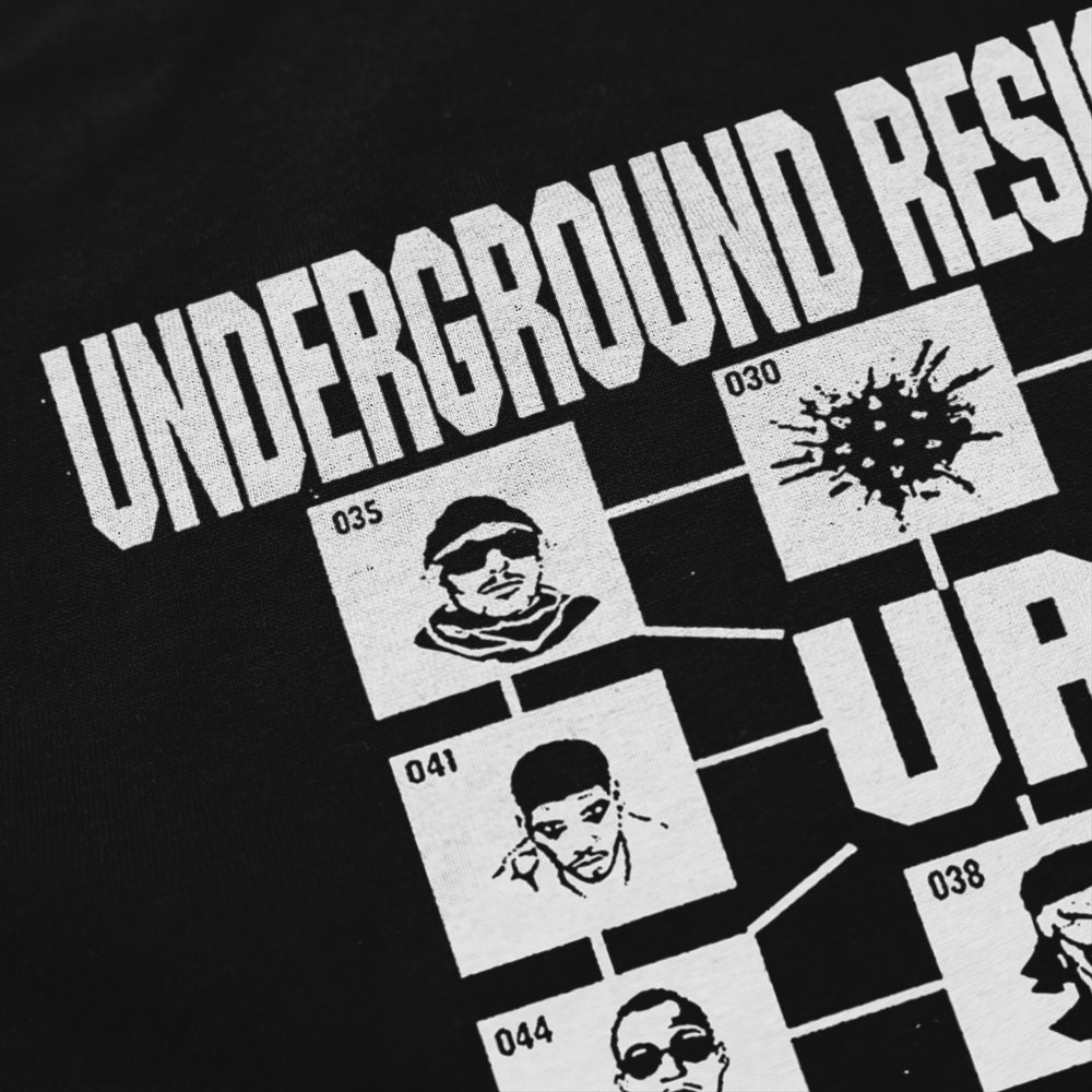 Underground Resistance Interstellar Fugitives T-shirt / Cybotron