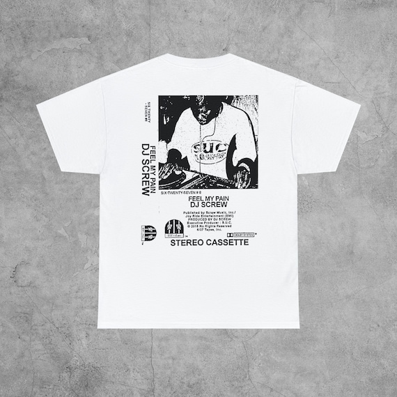 DJ Screw Feel My Pain T-shirt / Bigtyme Recordz Tommy Wright III