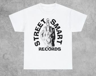 Street Smart Records T-Shirt / Triple Three 6 Mafia Bigtyme Tommy Wright III Hypnotize Minds Project Pat DJ Paul Screw Merch Rap Tee