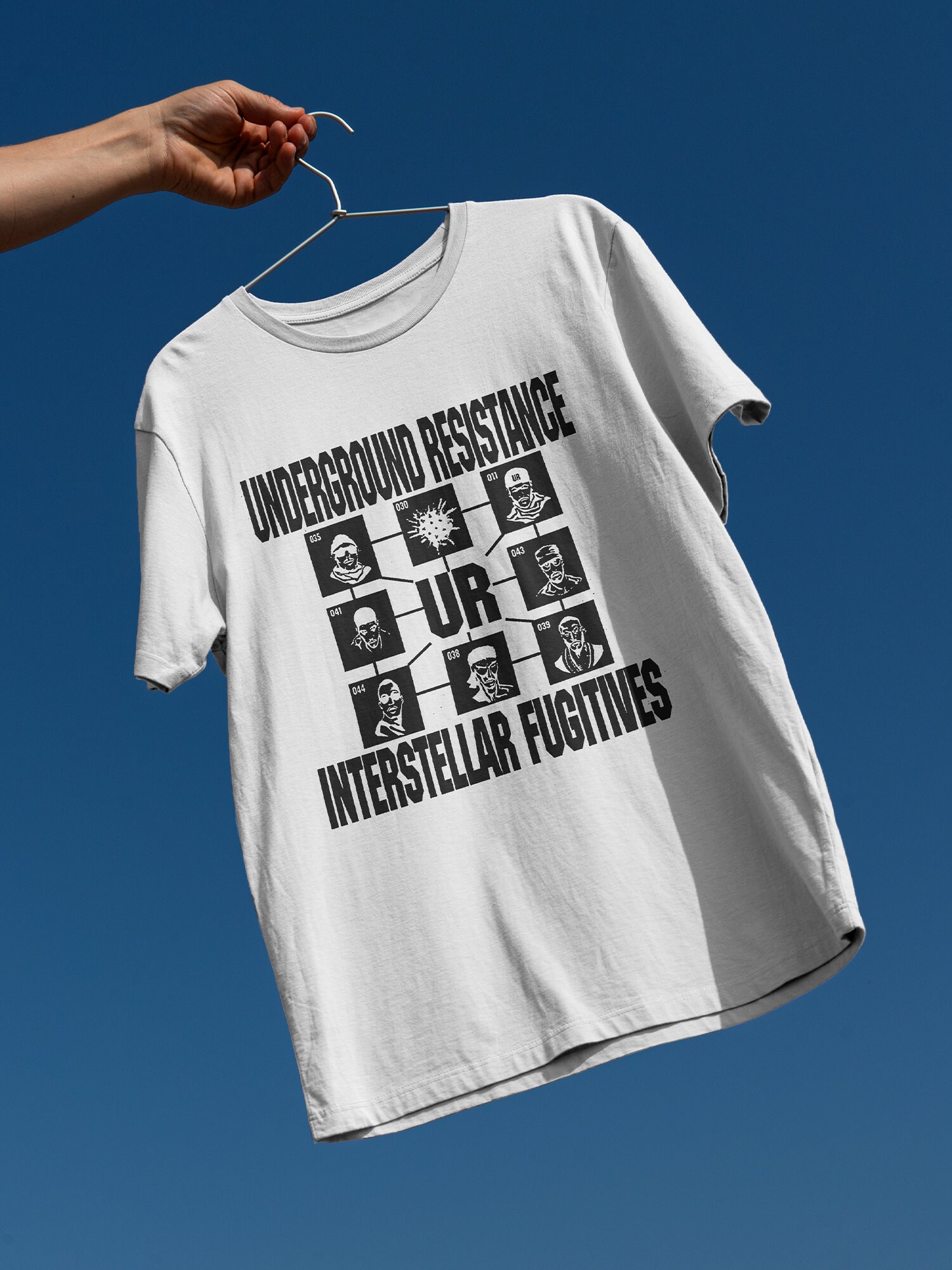 Underground Resistance Interstellar Fugitives T-shirt Underground Resistance Interstellar Fugitives T-shirt