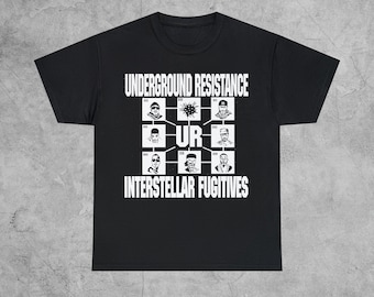 Underground Resistance Interstellar Fugitives T-Shirt