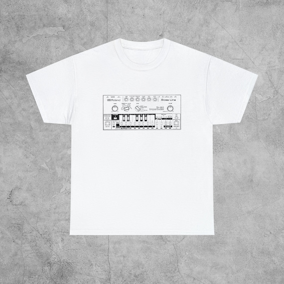 Roland TB-303 T-shirt / Acid House Bass Phuture Trax