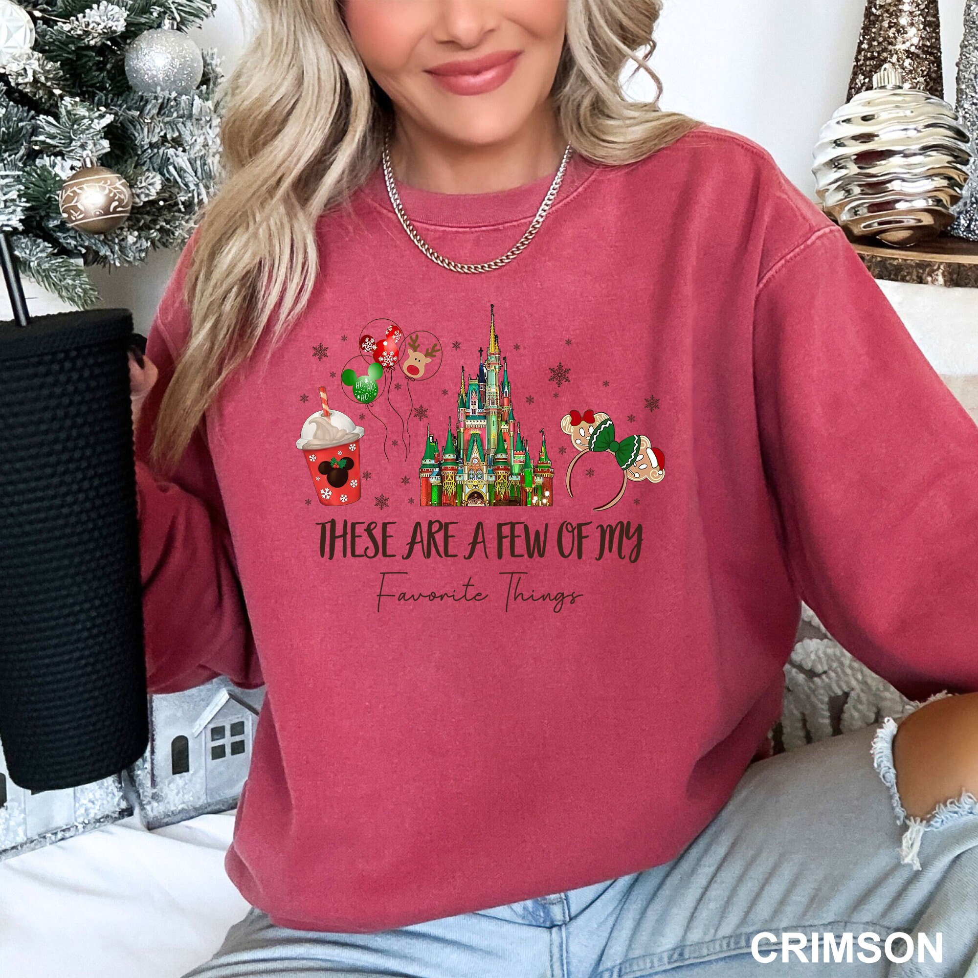 These Are A Few of My Favorite Things Christmas Shirt, Disney Christmas