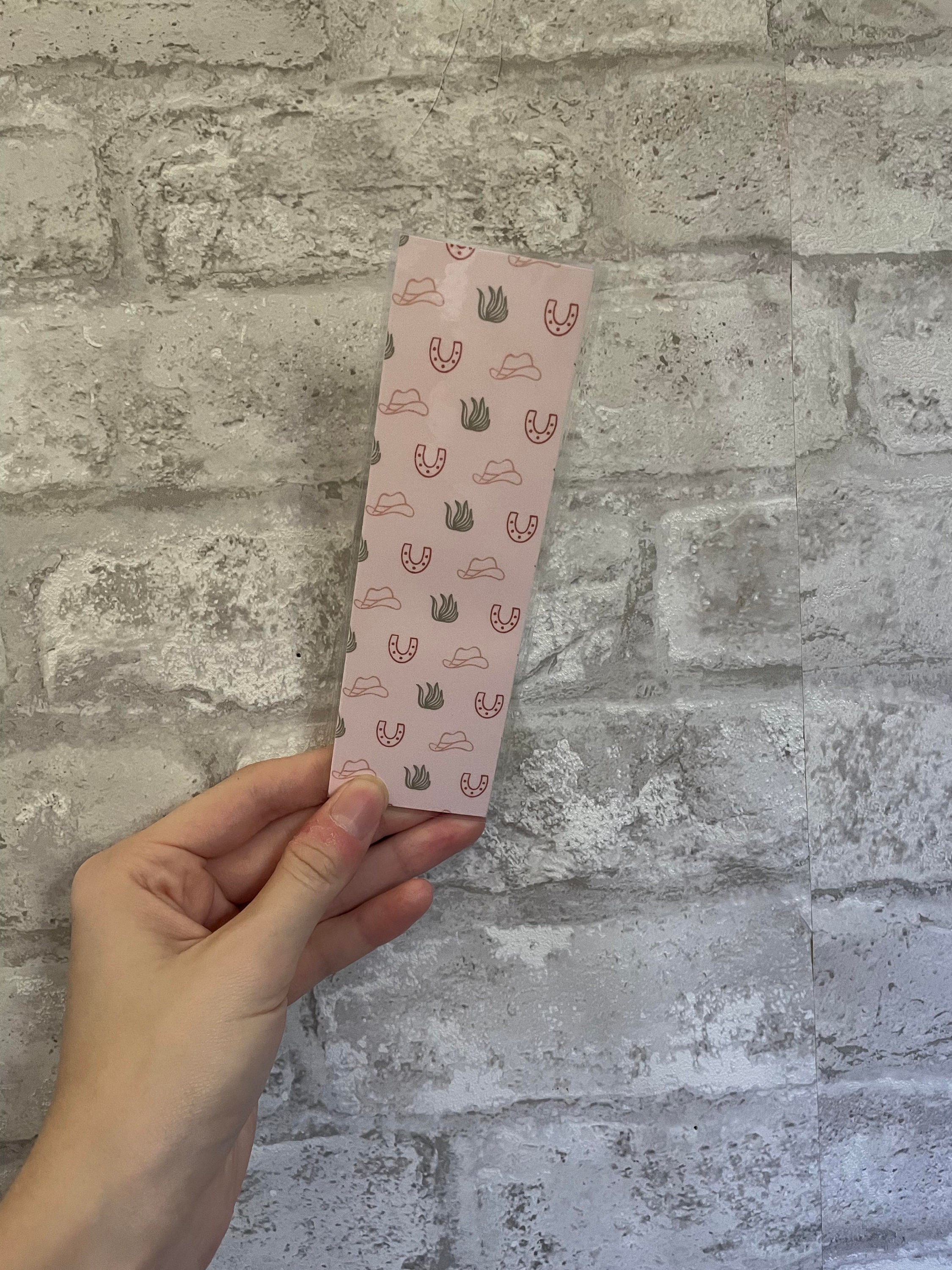 Cowboy Themed Bookmark - Etsy
