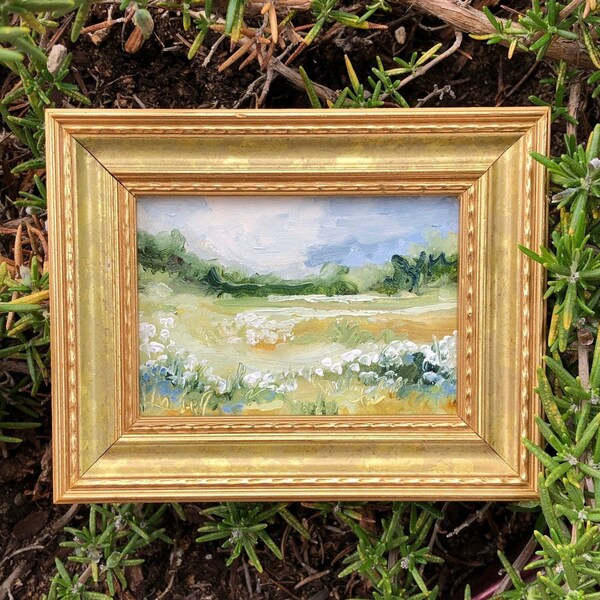 Framed Landscape Painting - Etsy