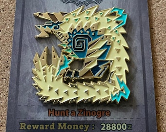 MHW Zinogre Layered Pin
