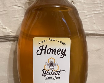 Pure, Raw, Pennsylvania Spring Wildflower Honey - 2 lb Plastic