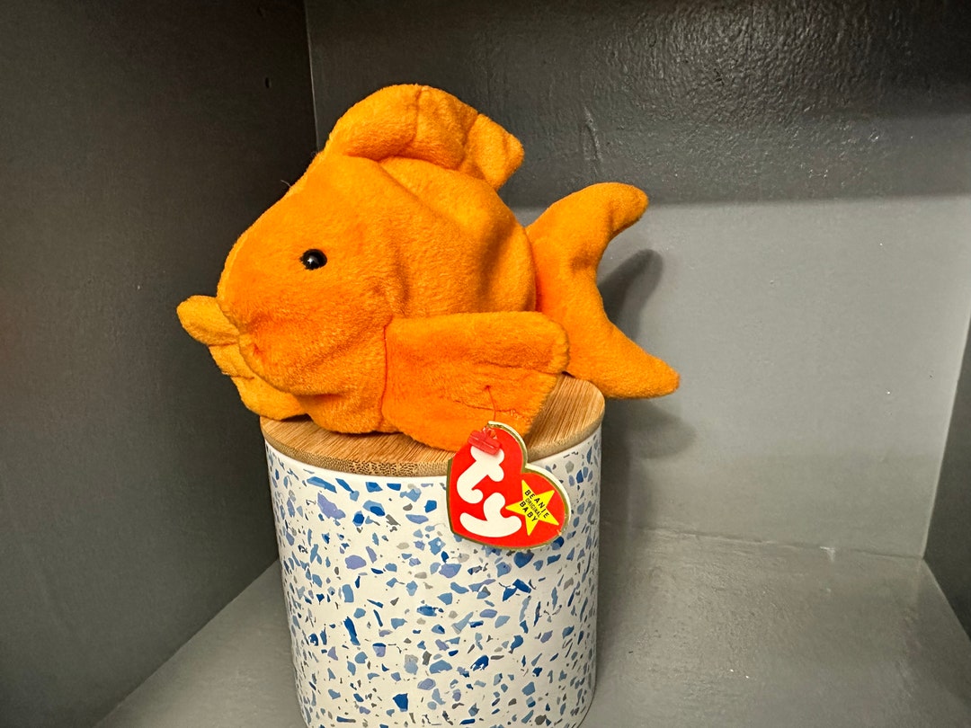 Vintage Goldie the Gold Fish Orange Gold Fish Bean Bag Etsy