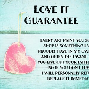 Love it guarantee. If you don't love it I will personally refund or replace it immediately