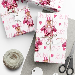 Carta da regalo di San Valentino di Trump – Carta da regalo politica MAGA divertente – Regalo romantico scherzoso per lui – Carta XOXO a tema Donald Trump
