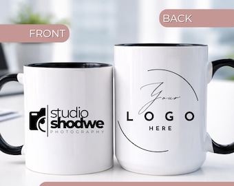 Taza con logotipo personalizado, taza personalizada con logotipo, taza de agradecimiento a empleados, taza personalizada a granel, tazas con logotipo personalizado, taza con logotipo, regalos de equipo para empleados, taza
