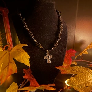 Gothic Cross Necklace