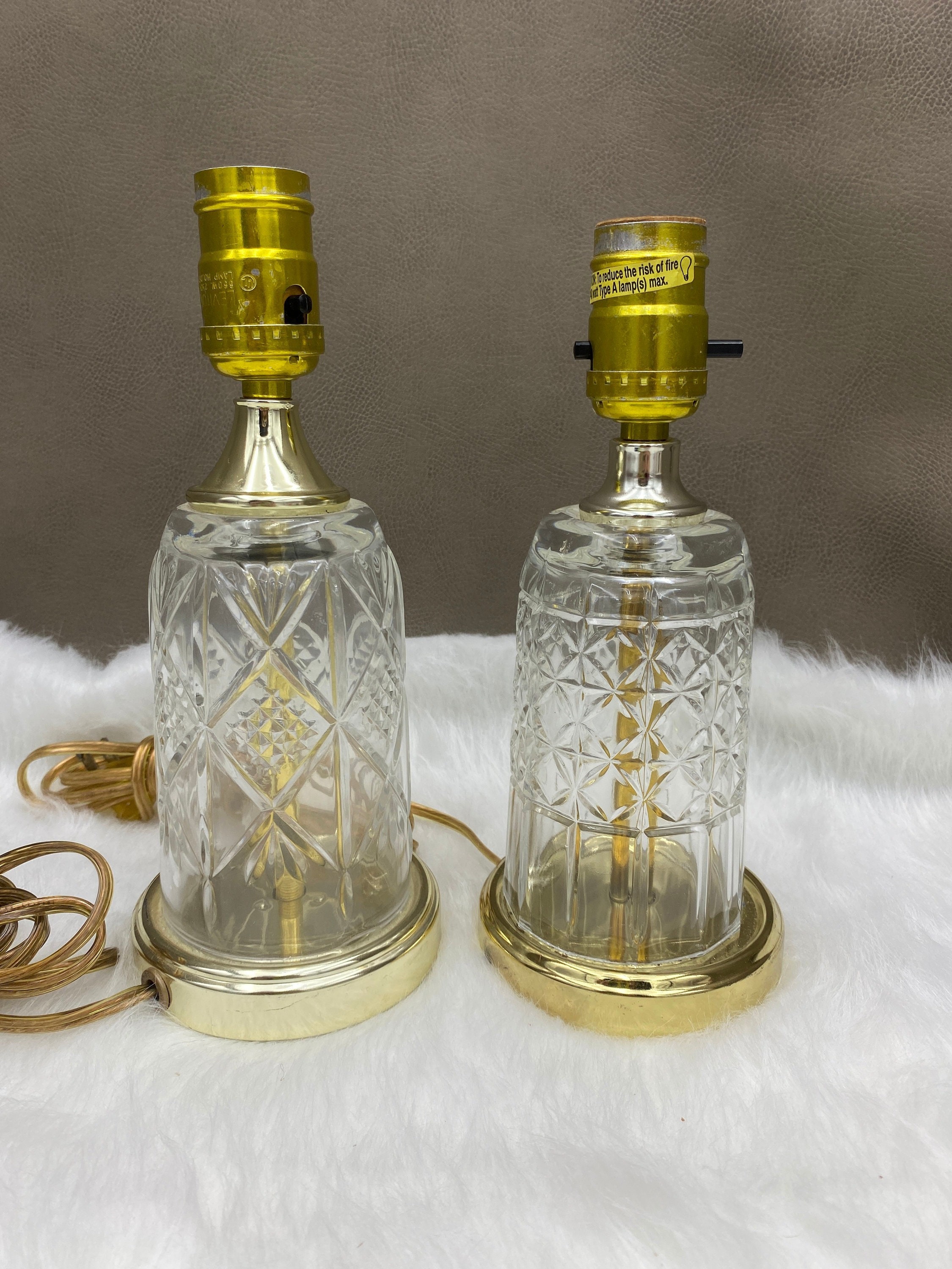 Glass Leviton Lamp Etsy UK