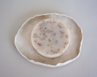 Unique Handmade Porcelain Soap Dish