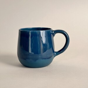 Porcelain Coffee Mug Handmade Porcelain Ceramic Mug image 1