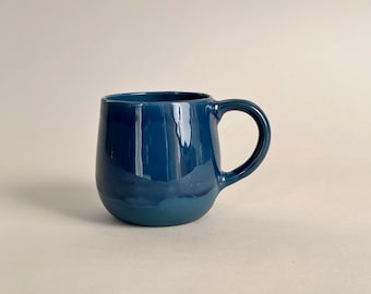 Porcelain Coffee  Mug - Handmade Porcelain Ceramic Mug