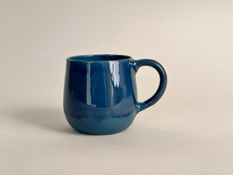 Porcelain Coffee Mug Handmade Porcelain Ceramic Mug image 1