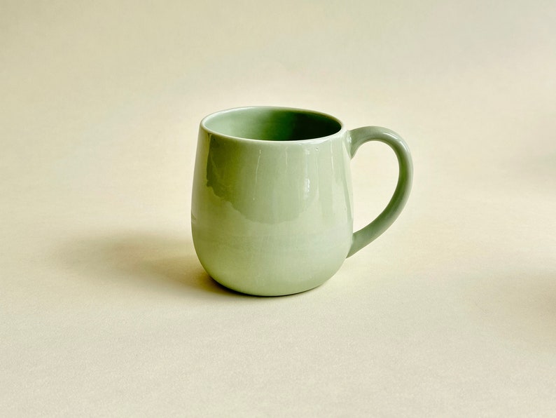 Unique Handmade Porcelain Mug Exquisite Design for Enjoying Coffee or Tea in Style image 6