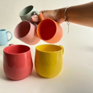 Unique Handmade Porcelain Mug Exquisite Design for Enjoying Coffee or Tea in Style image 9