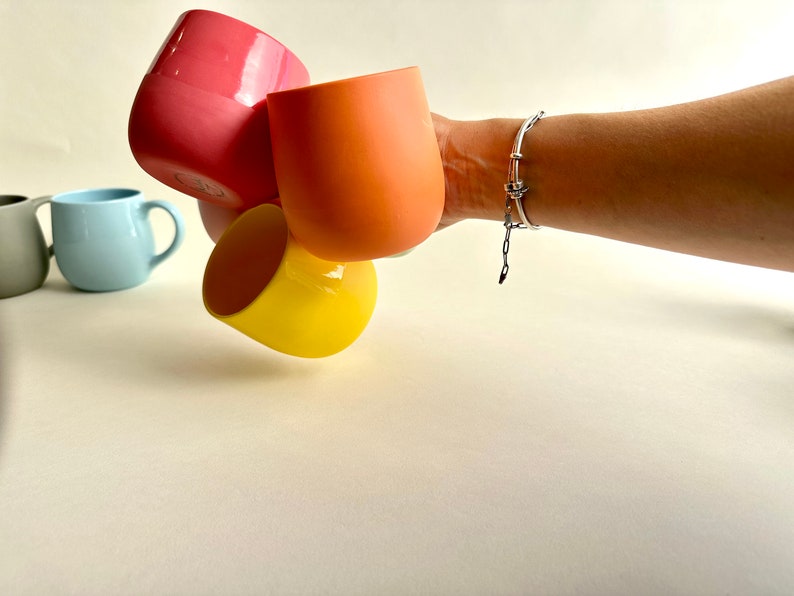 Unique Handmade Porcelain Mug Exquisite Design for Enjoying Coffee or Tea in Style image 5