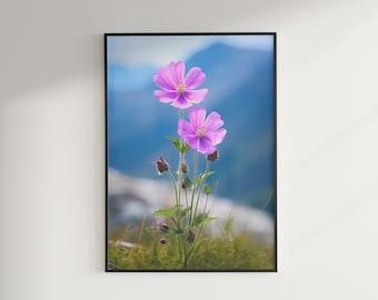 Purple Majesty: En norsk vildblomma - Digital nedladdning