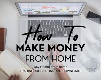Trading Journal PDF | Options Trading Log | Stock Market Planner | Day Trading Printable Journal
