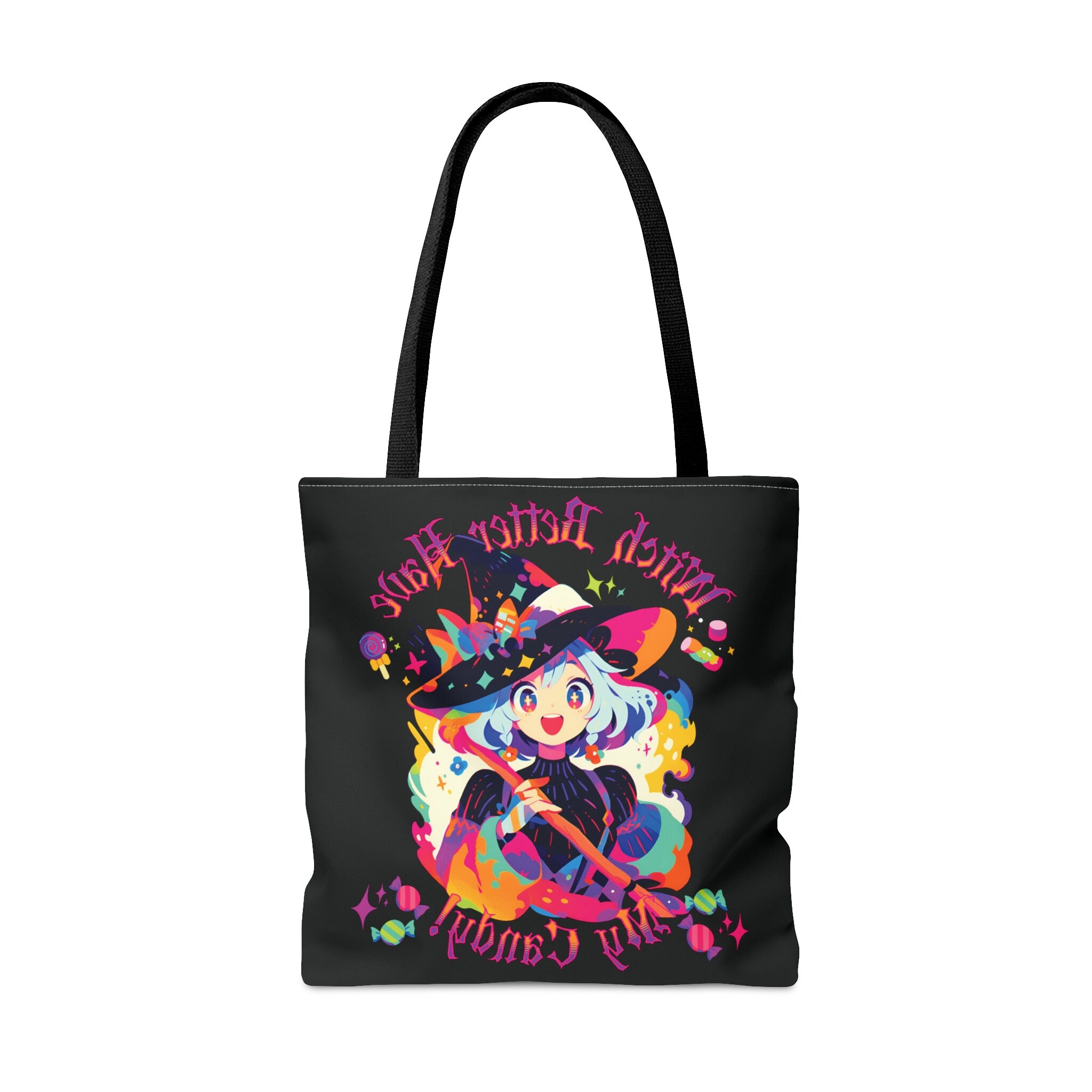 Anime Girl Art Bag Nerd Tote Bag Anime Bag Anime School Etsy