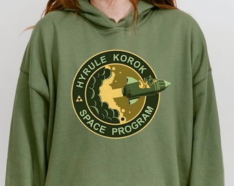 Korok Space Program Sweatshirt, Zelda Korok, Hyrule Korok Sweatshirt, Tri Force Sweatshirt, Breath of the Wild Hylian