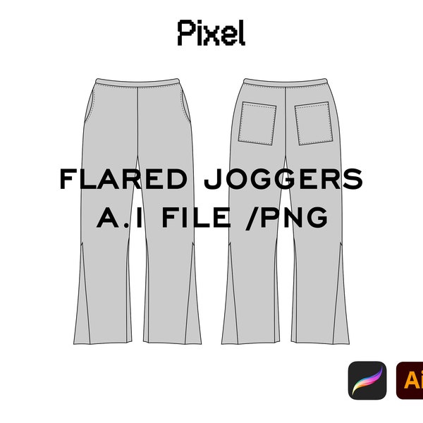 Flared Sweatpants Mockup Etsy Flared Sweatpants Mockup Etsy