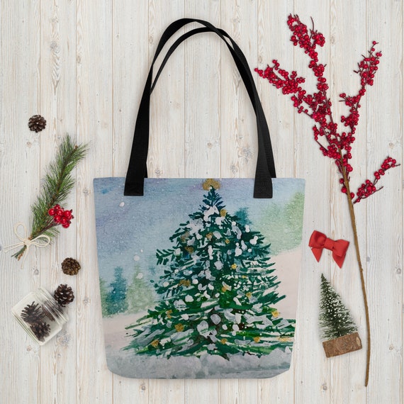 Christmas tree sale tote