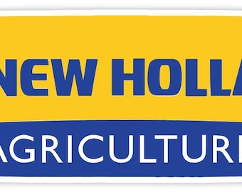 New Holland agriculture sticker decal 7" x 2"