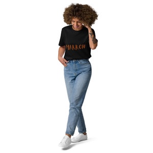 Marron Unisex organic cotton t-shirt