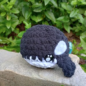 Ballena Asesina Peluche Crochet Amigurumi