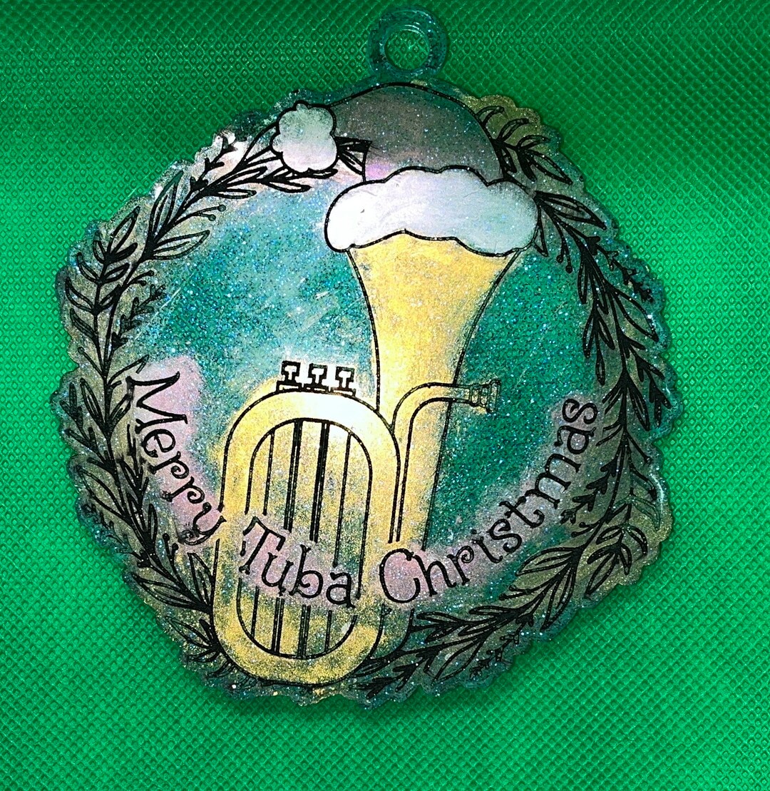 Tuba Christmas Ornament Etsy