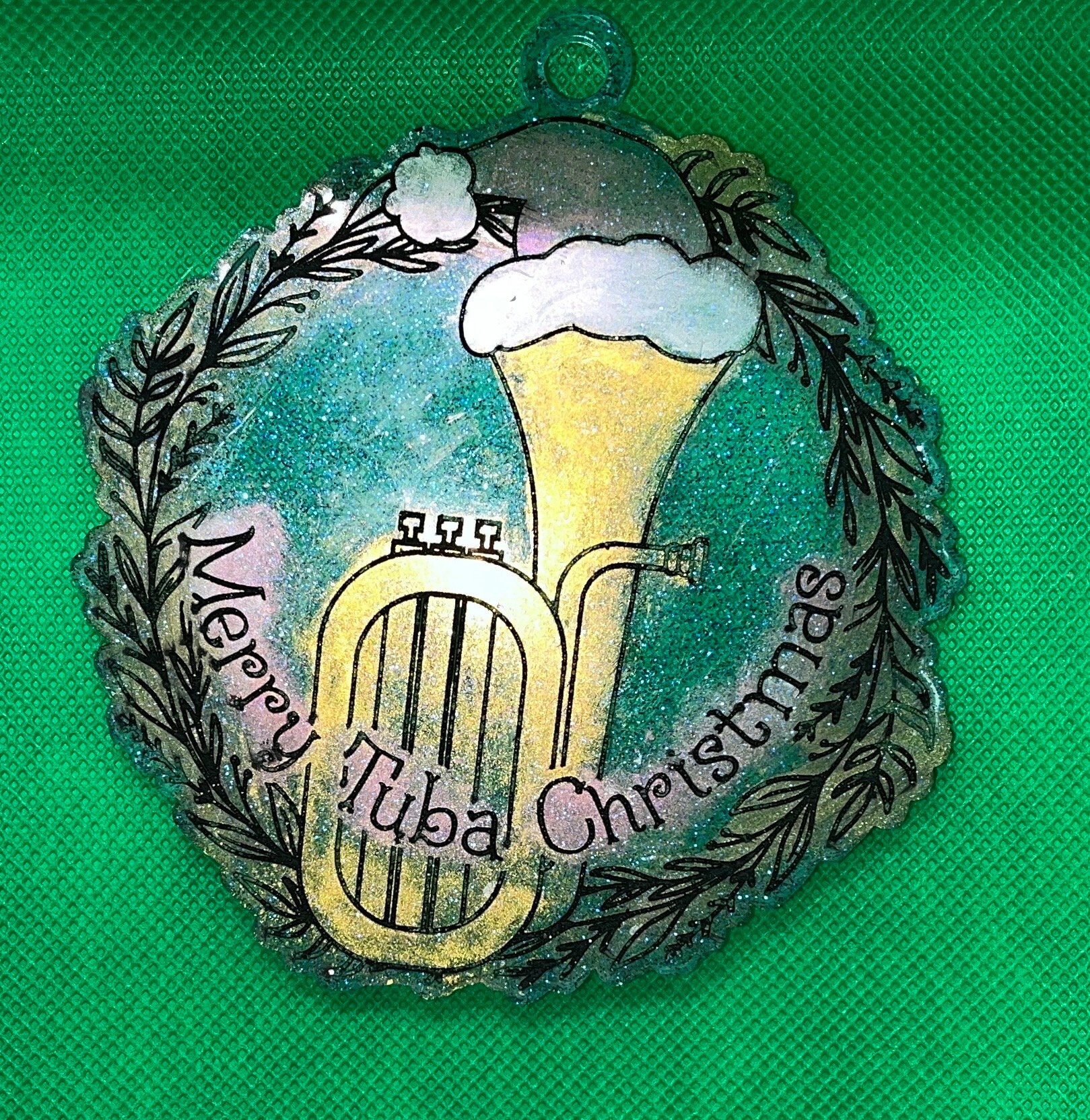 Tuba Christmas Ornament Etsy