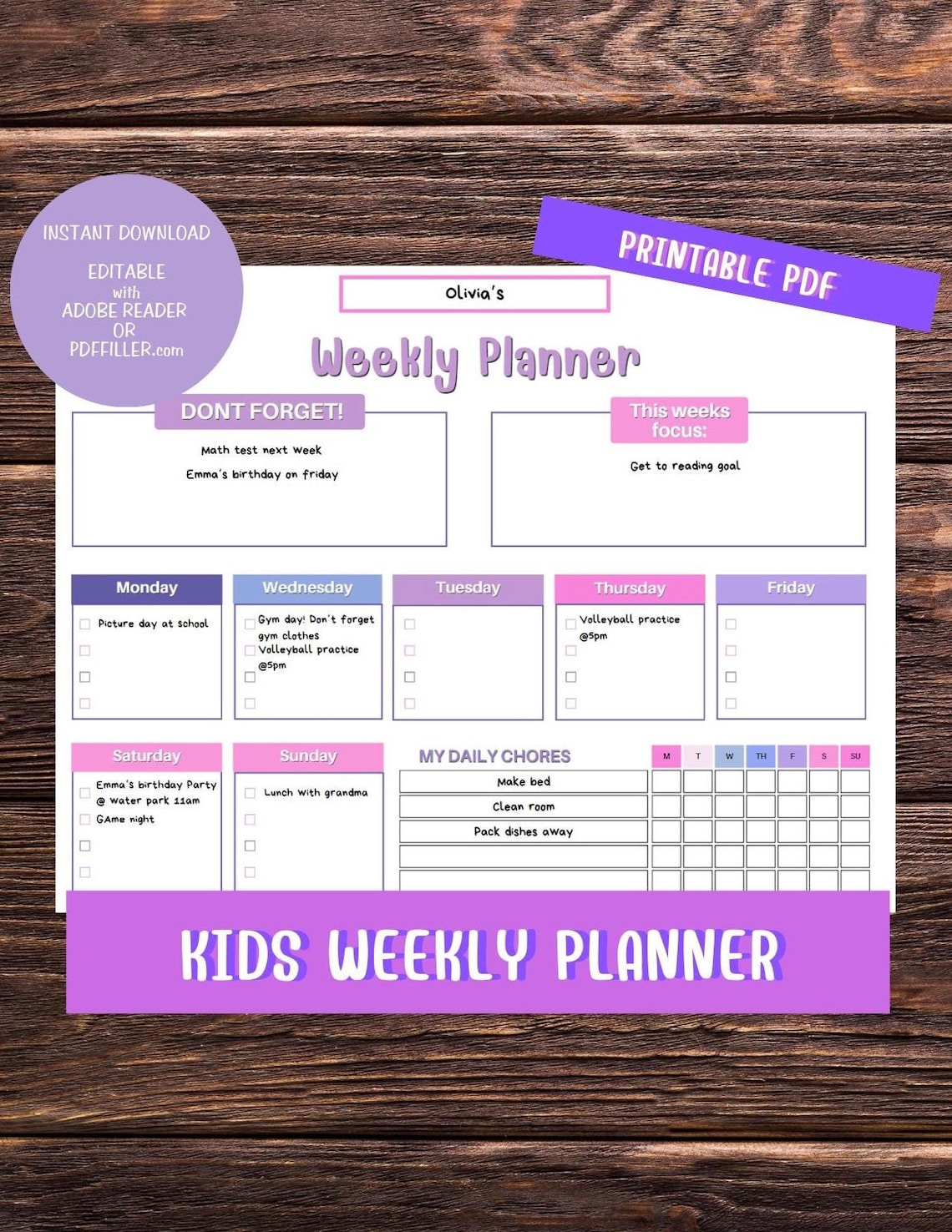 Kids Teens Weekly Planner Kids Teens Weekly Schedule Daily kids-teens-weekly-planner-kids-teens-weekly-schedule-daily