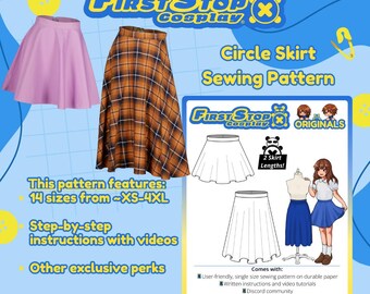 Full length circle skirt yardage hot sale
