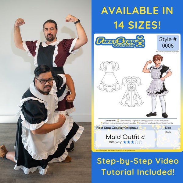 FSCO Maid Outfit (M) Sewing Pattern
