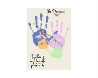 Family handprint