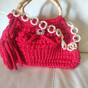 パターン Uncinetto Borsa "Dolce Vita" - Istruzioni PDF per Creare una Borsa Chic Fatta a Mano